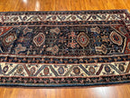 4'1"x7'8" Bibikabad, Antique