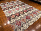7'2"x10'4" Ikat, Transitional