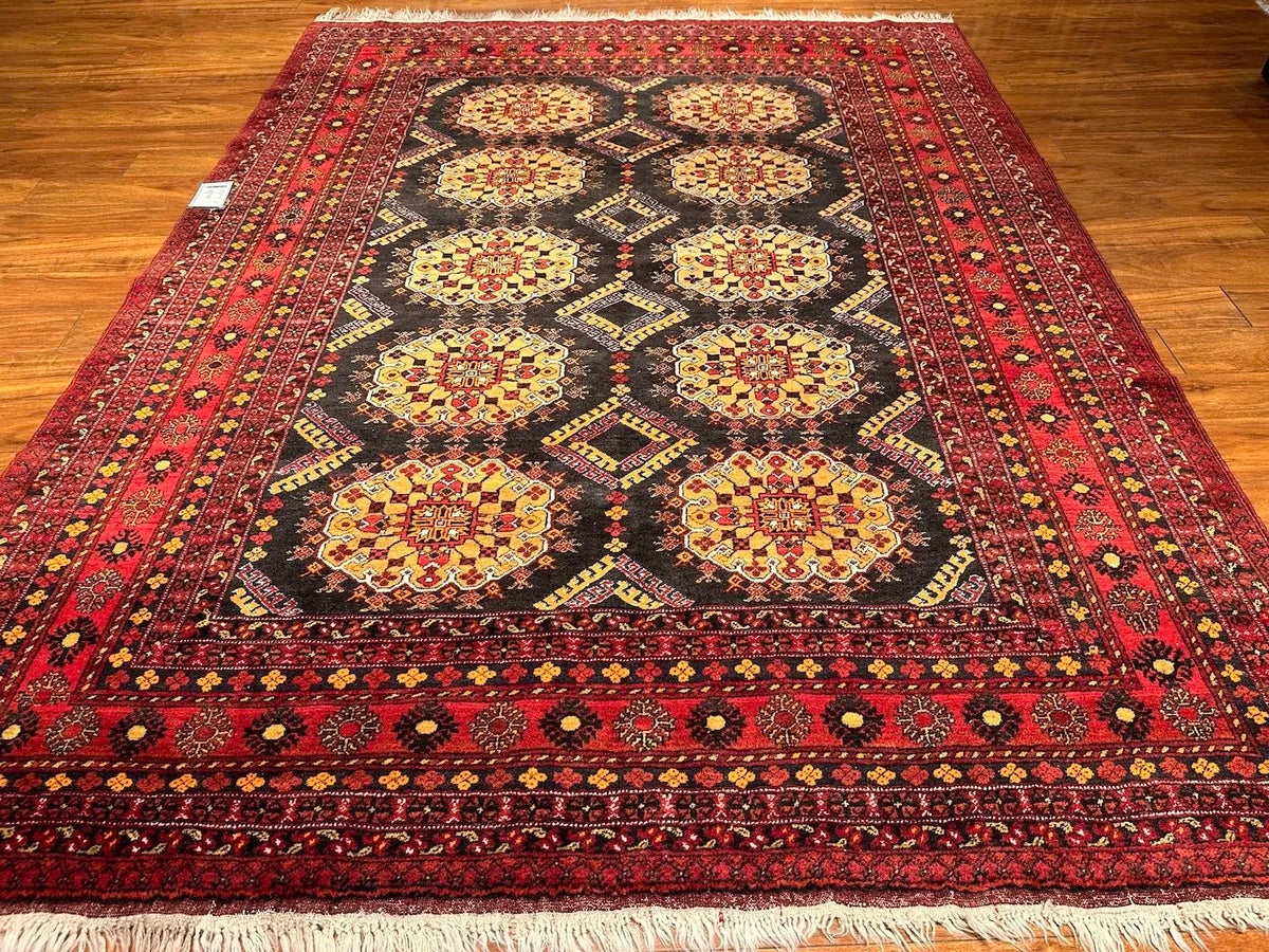 7'x9'1" Turkmen, Tribal