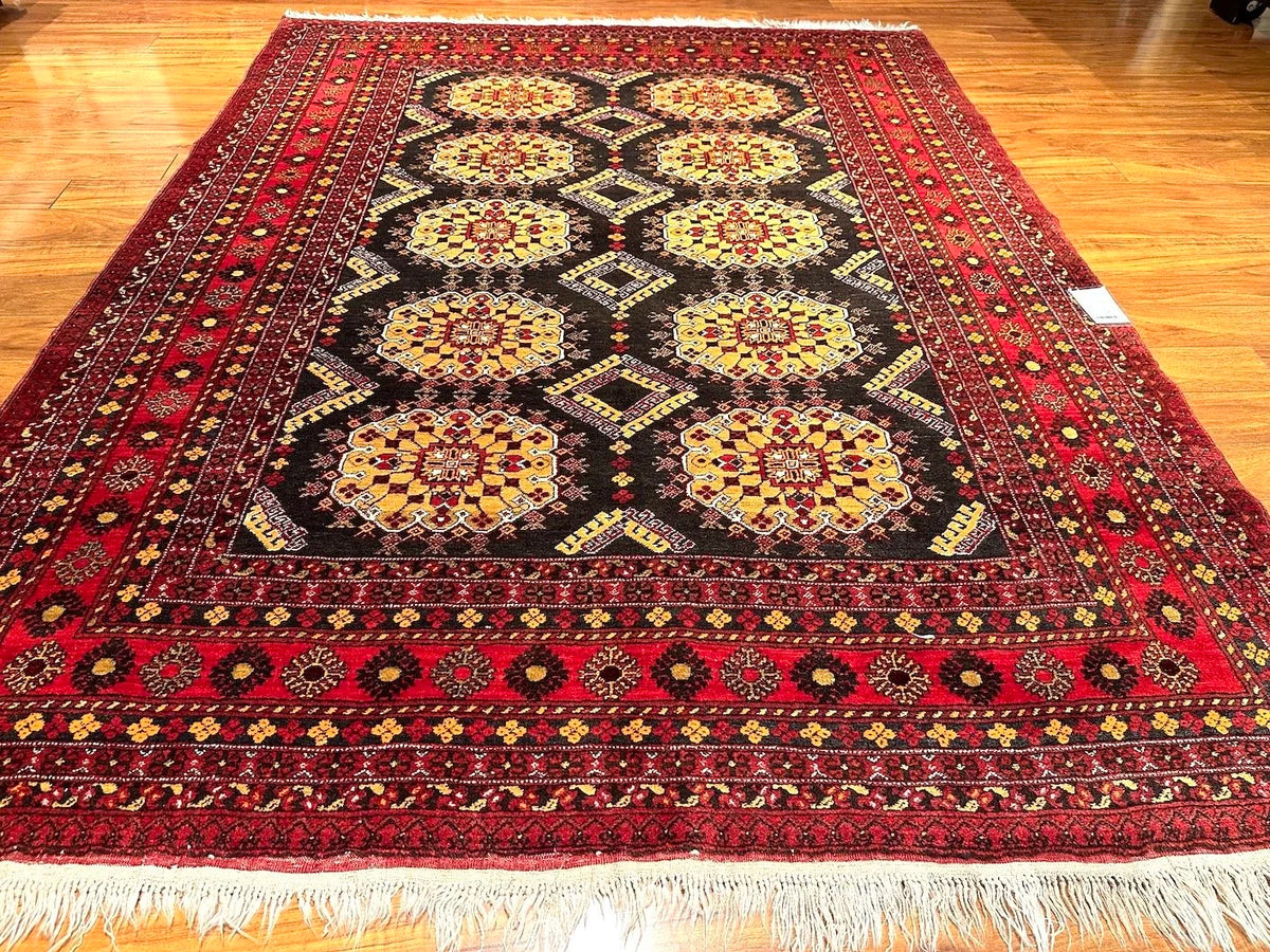 7'x9'1" Turkmen, Tribal