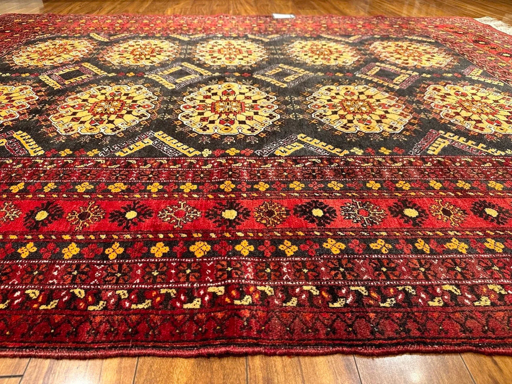 7'x9'1" Turkmen, Tribal