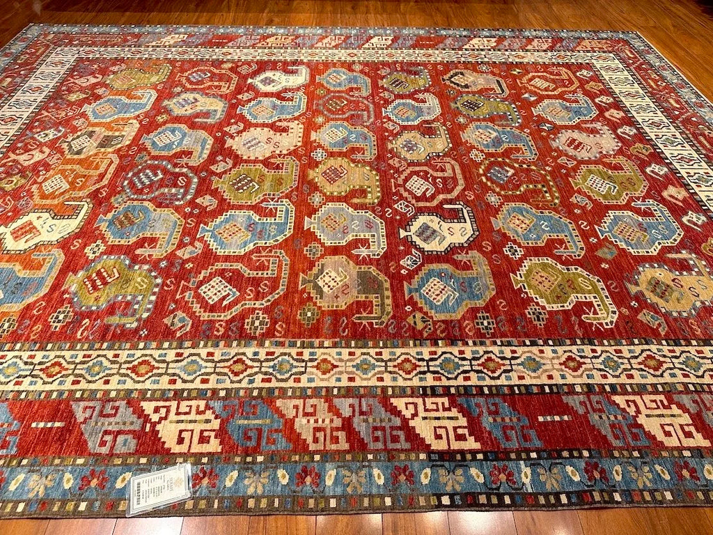 9'1"x11'9" Afshar, Tribal