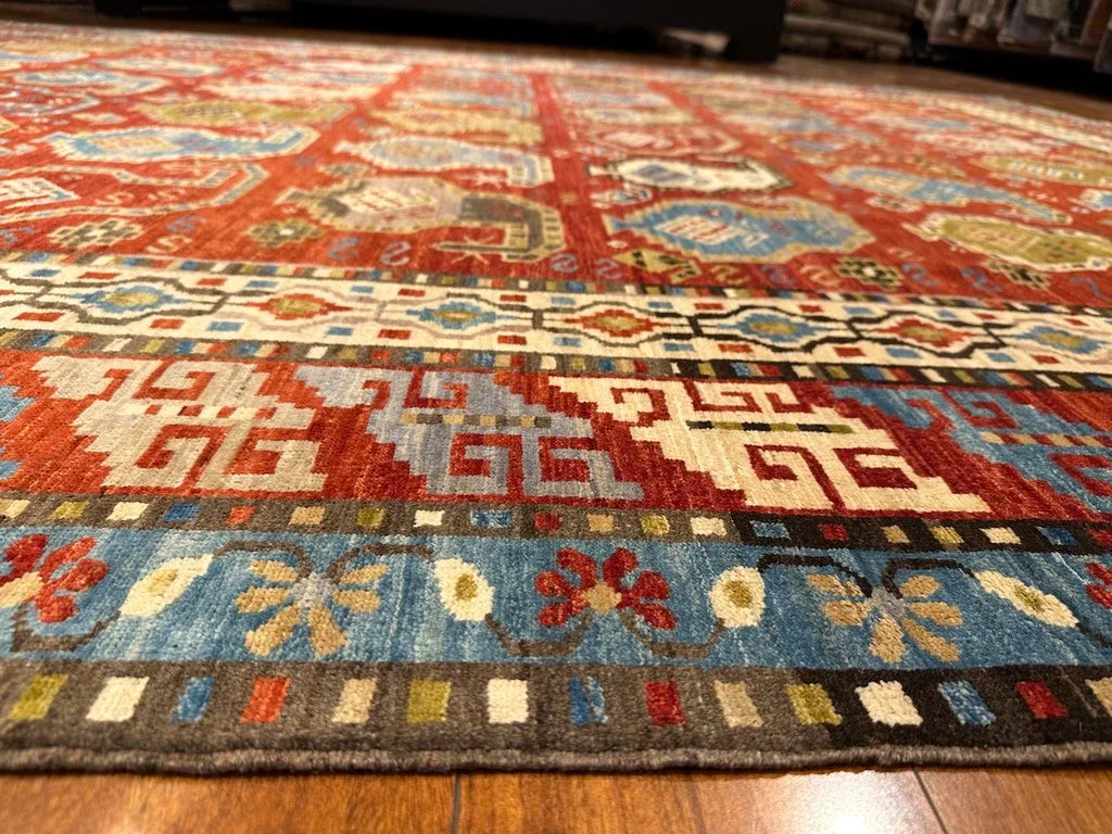 9'1"x11'9" Afshar, Tribal
