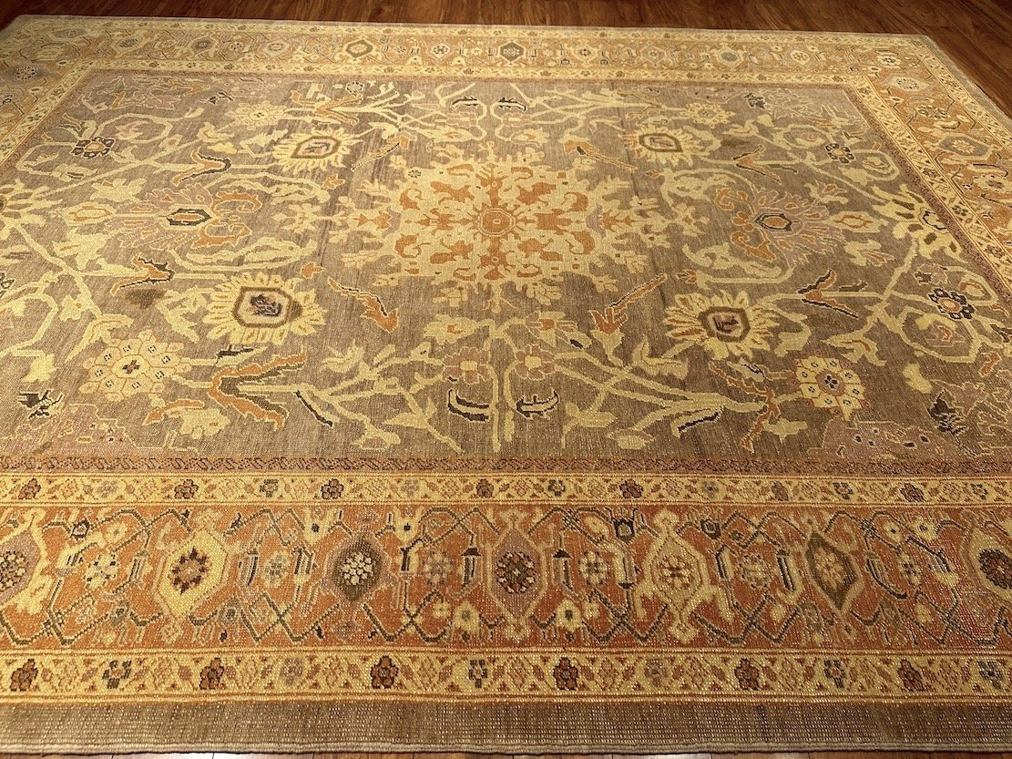 9'x12' Oushak, Classic