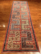 3'8"x11'3" Verneh, Tribal