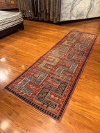 3'8"x11'3" Verneh, Tribal