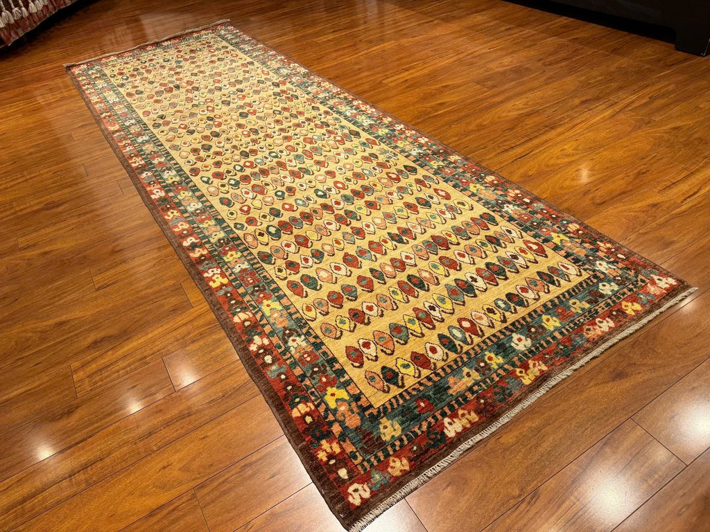 4'x12' Boteh, Tribal
