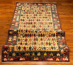 4'x12' Boteh, Tribal