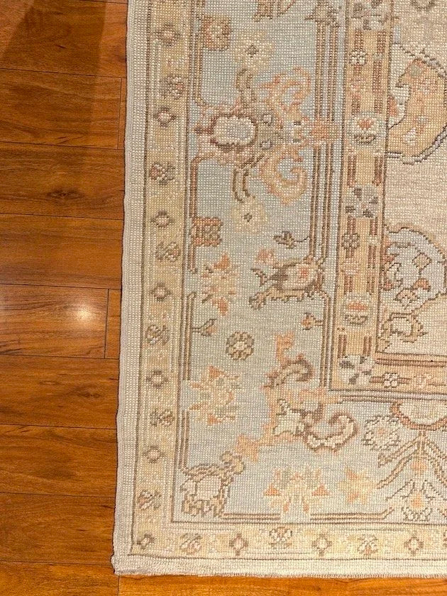 8'11"x10'2" Oushak, Tribal