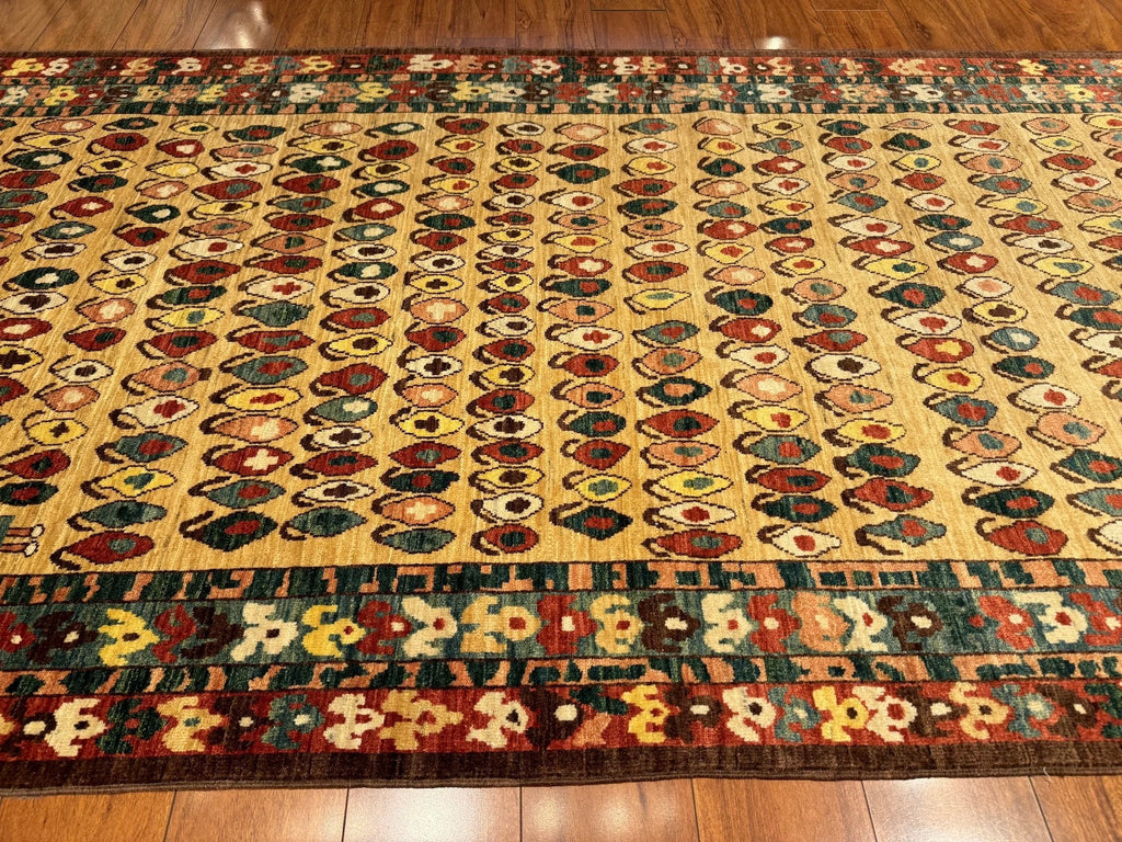 4'x12' Boteh, Tribal