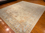 8'11"x10'2" Oushak, Tribal