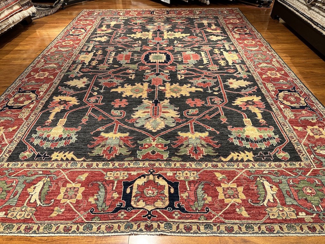 10'4"x14'5" Serapi, Tribal