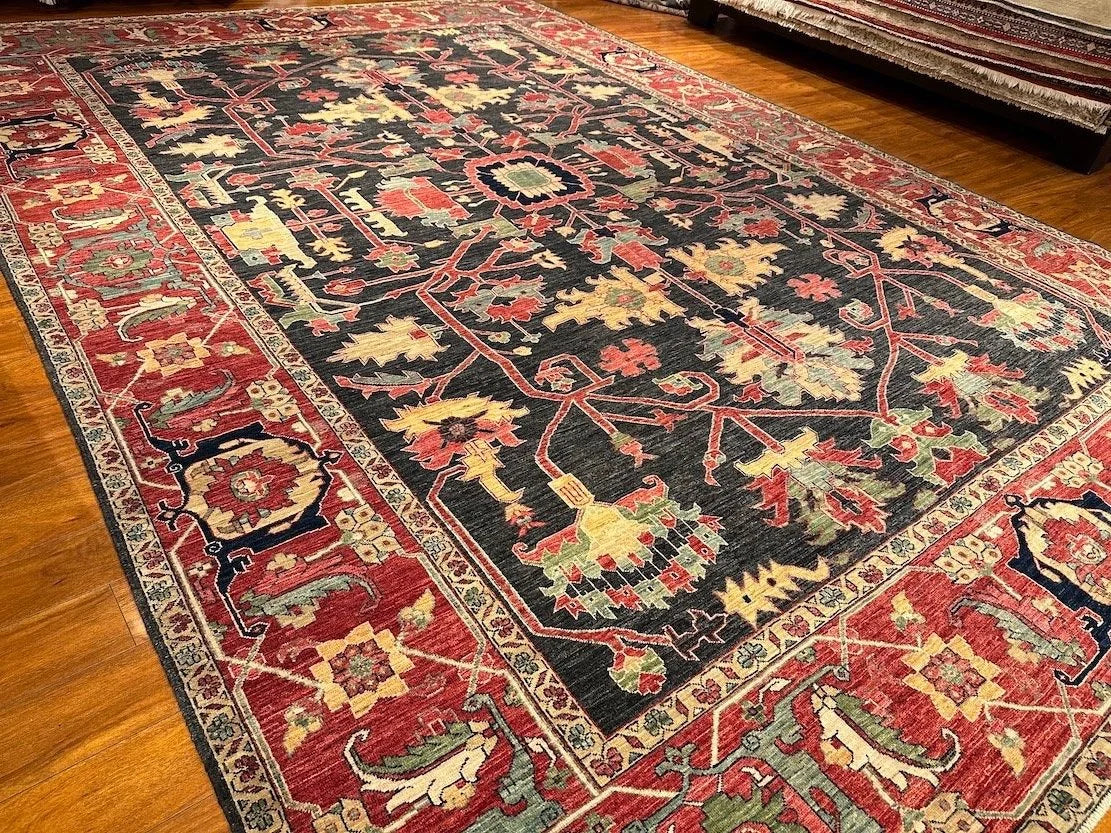 10'4"x14'5" Serapi, Tribal