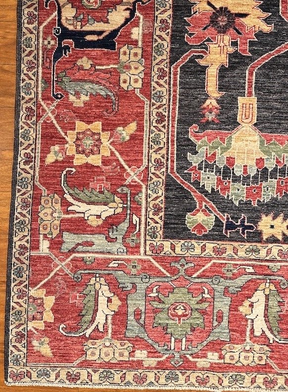 10'4"x14'5" Serapi, Tribal