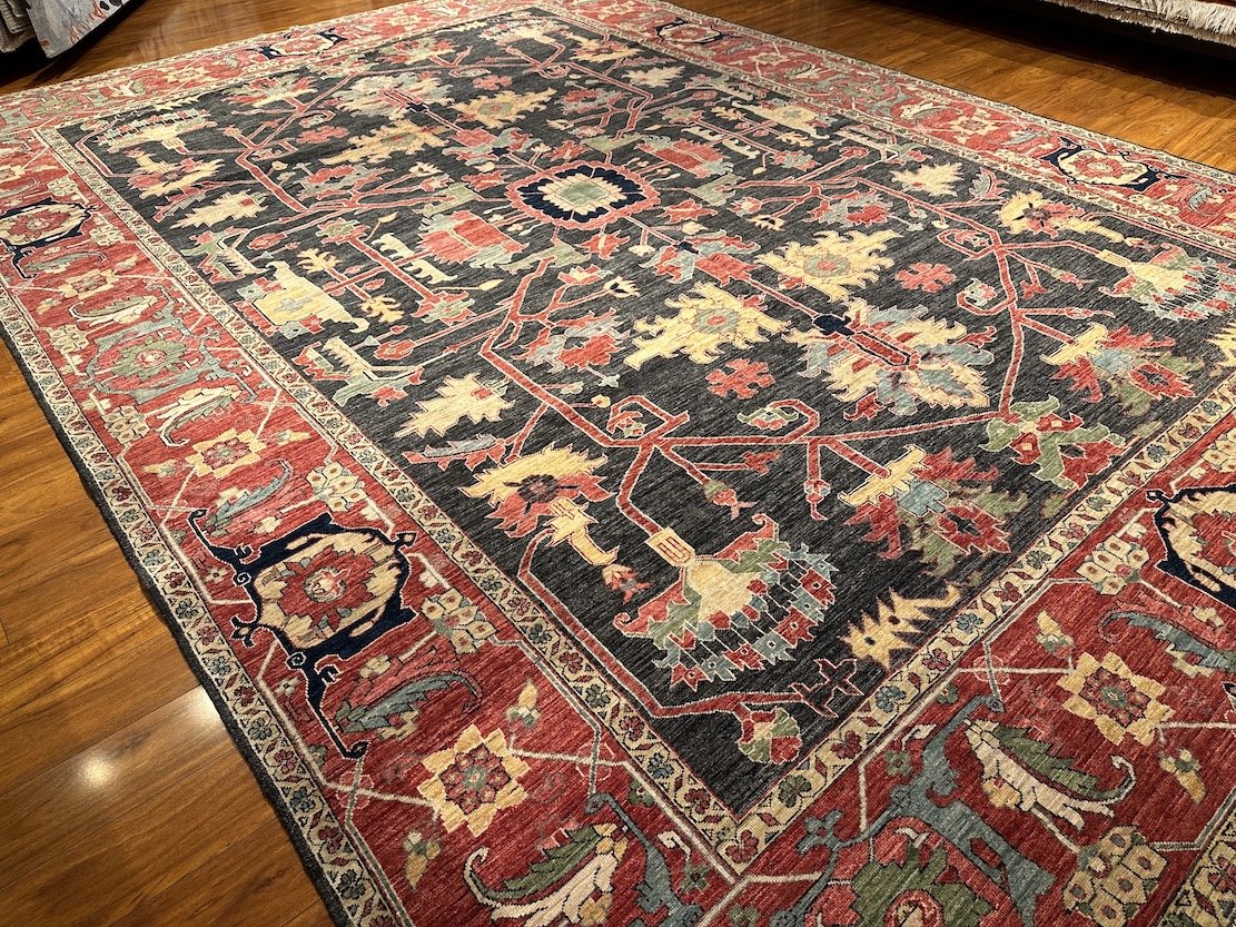 10'4"x14'5" Serapi, Tribal