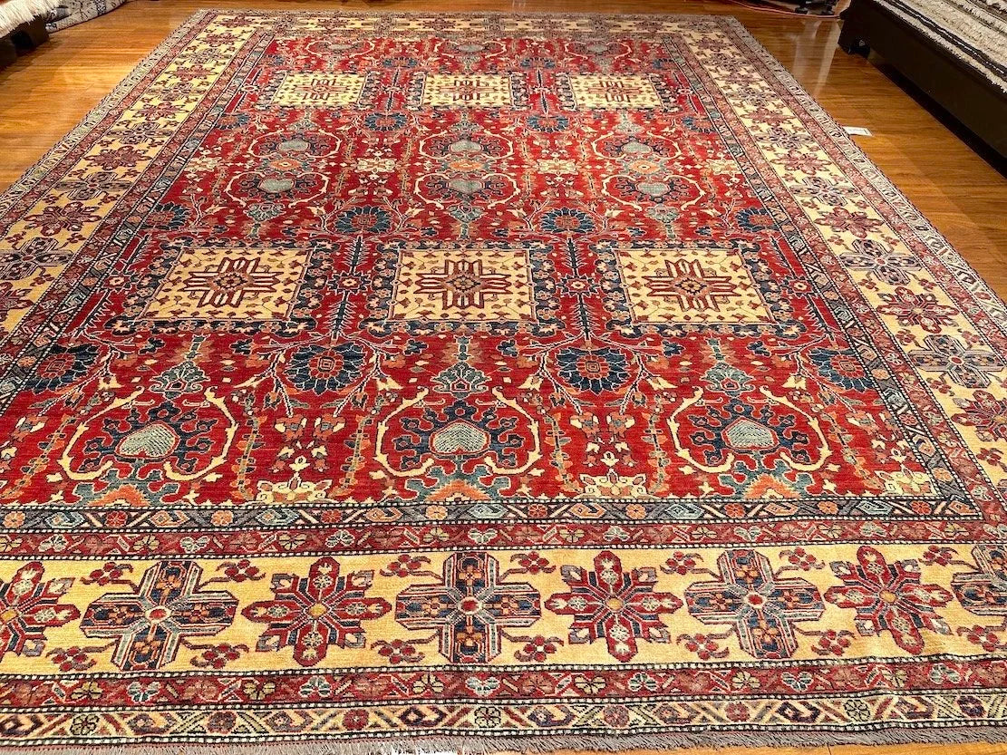 10'6"x13'10" Kazak, Tribal