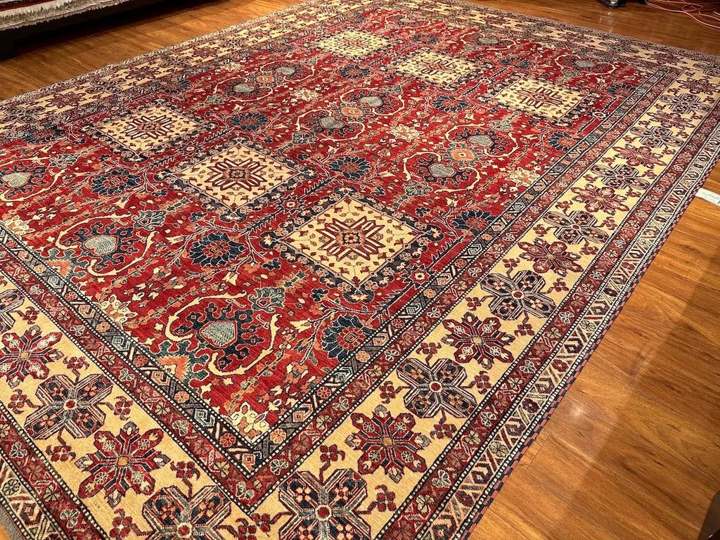 10'6"x13'10" Kazak, Tribal