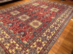 10'6"x13'10" Kazak, Tribal