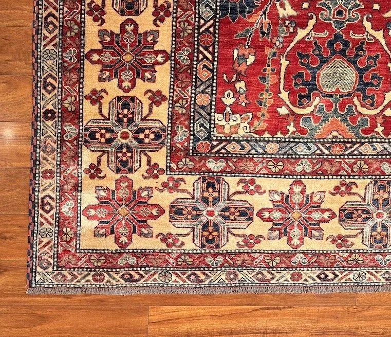 10'6"x13'10" Kazak, Tribal