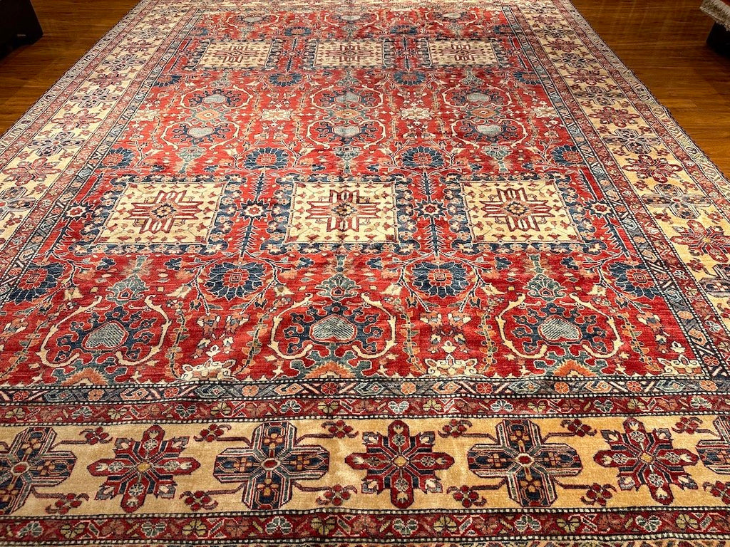 10'6"x13'10" Kazak, Tribal