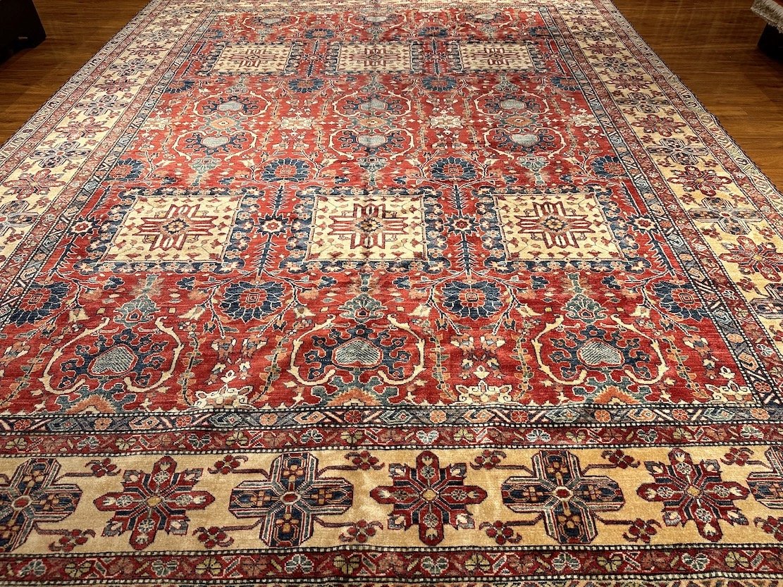 10'6"x13'10" Kazak, Tribal