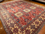 10'6"x13'10" Kazak, Tribal