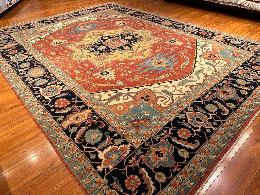 9'1"x12' Serapi, Tribal