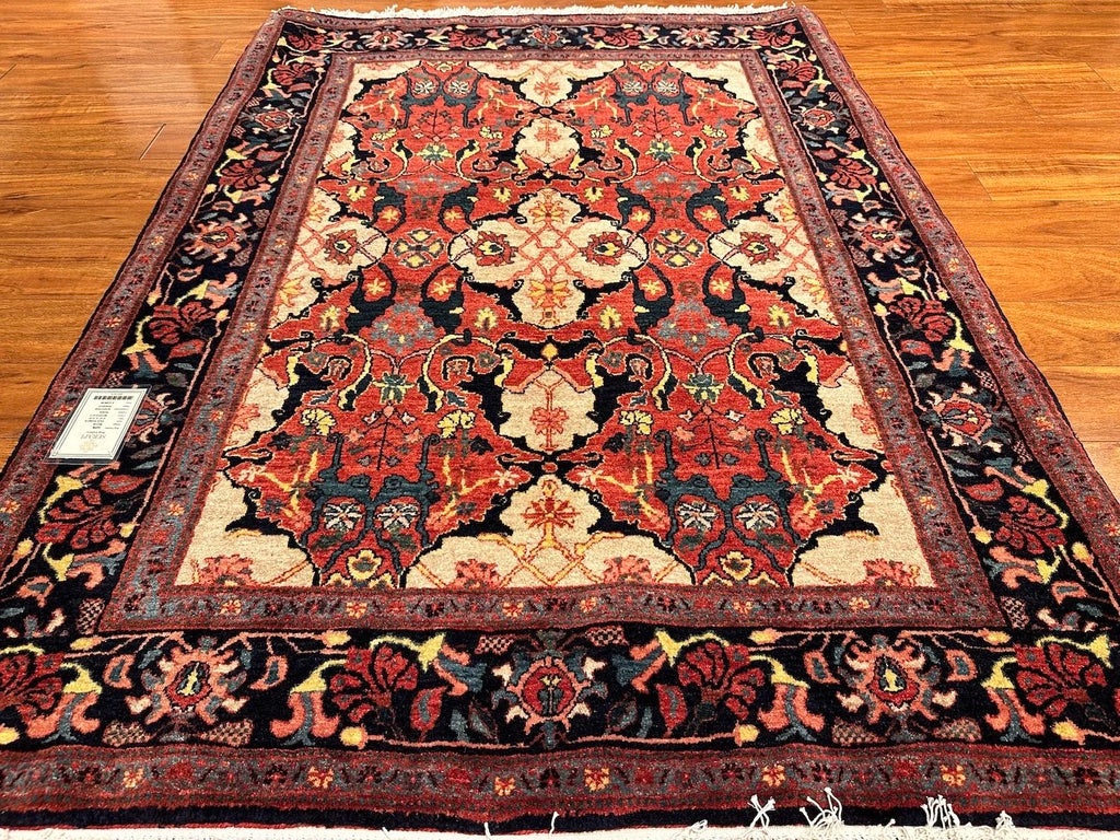 4'4"x6' Bijar, Classic