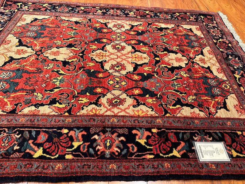 4'4"x6' Bijar, Classic