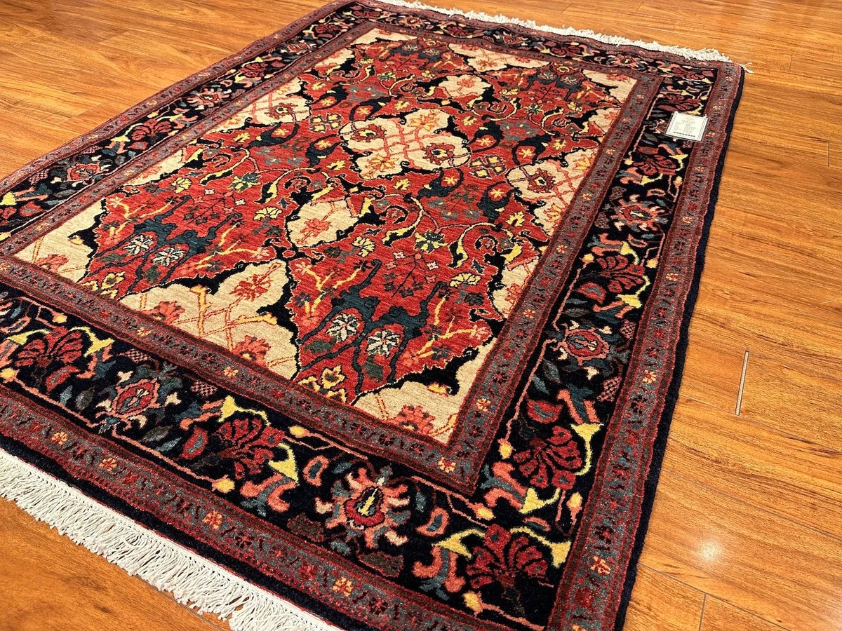 4'4"x6' Bijar, Classic