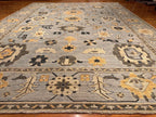9'2"x11'9" Oushak, Tribal