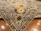 9'2"x11'9" Oushak, Tribal
