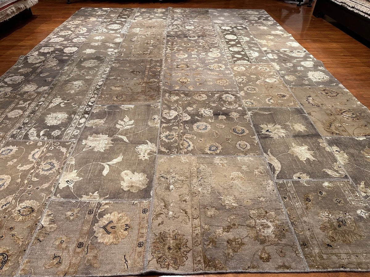 10'x14' Patchwork, Transitional