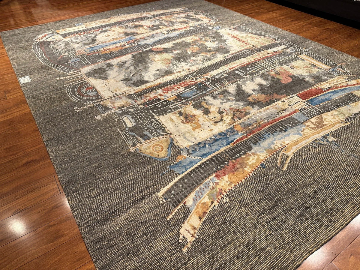 9'x12' Alegria II, Modern