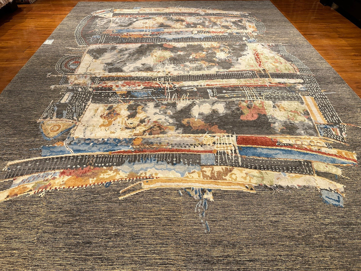 9'x12' Alegria II, Modern