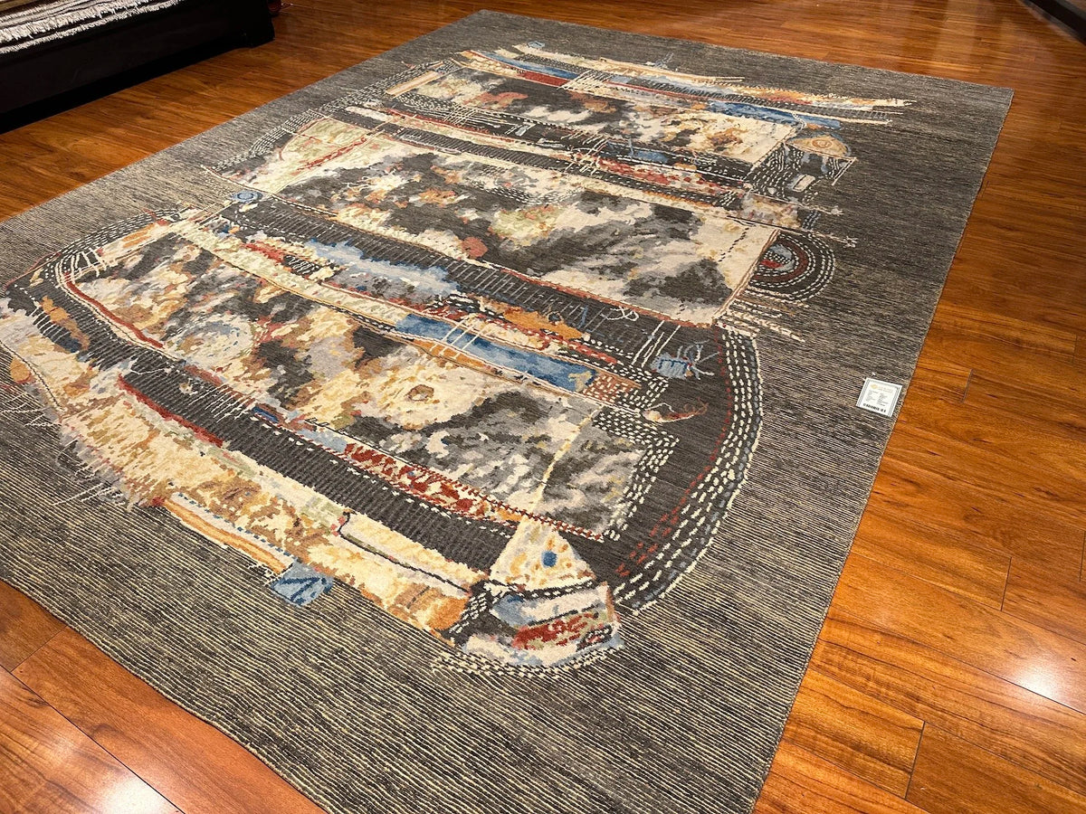 9'x12' Alegria II, Modern