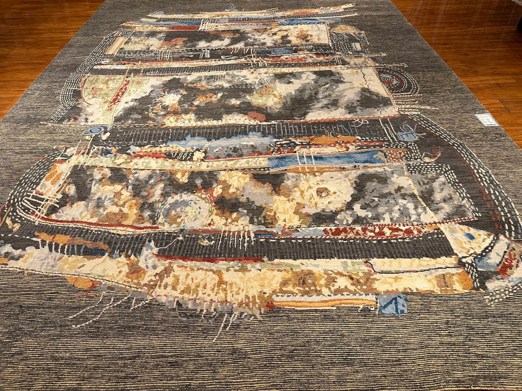 9'x12' Alegria II, Modern