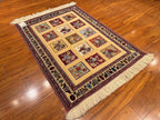 3'5"x4'7" Sirjan, Tribal