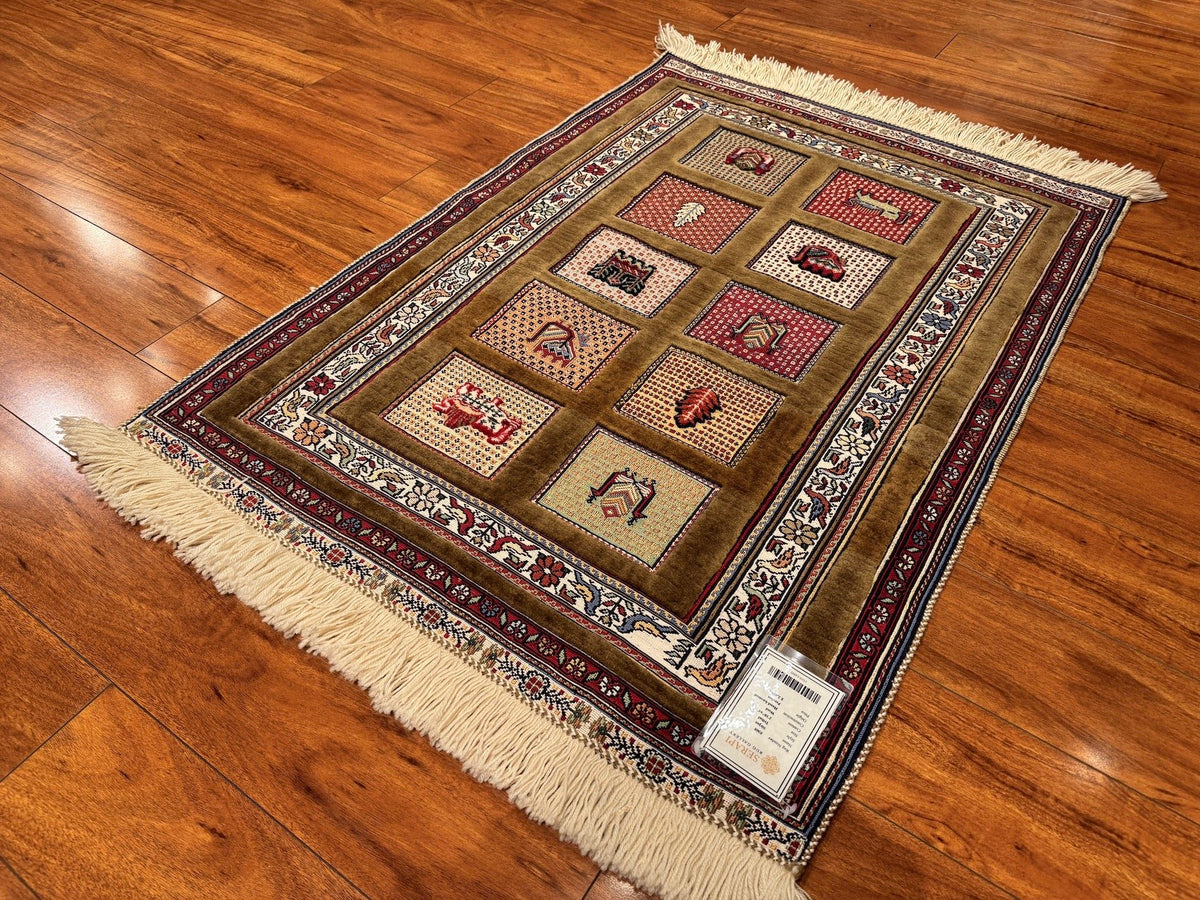 2'10"x4' Sirjan, Tribal