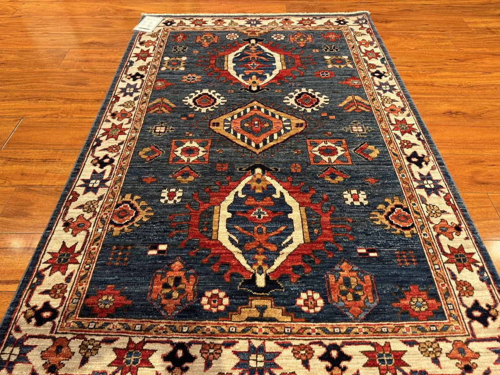 3'4"x4'11" Karajeh, Tribal