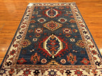 3'4"x4'11" Karajeh, Tribal