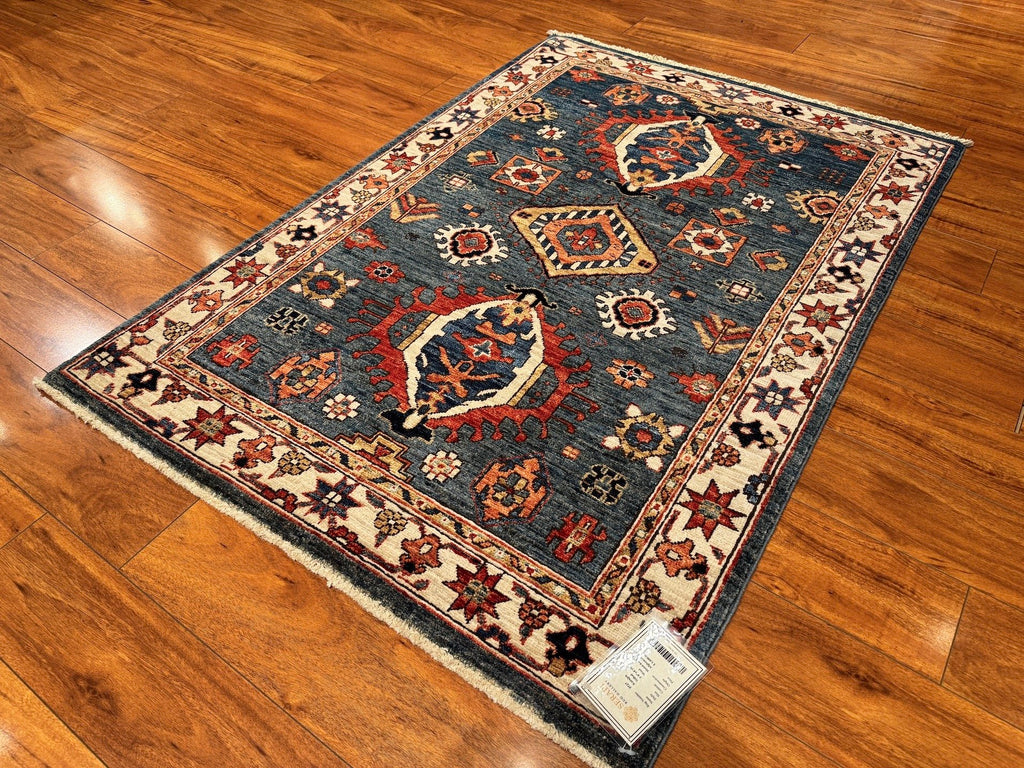 3'4"x4'11" Karajeh, Tribal