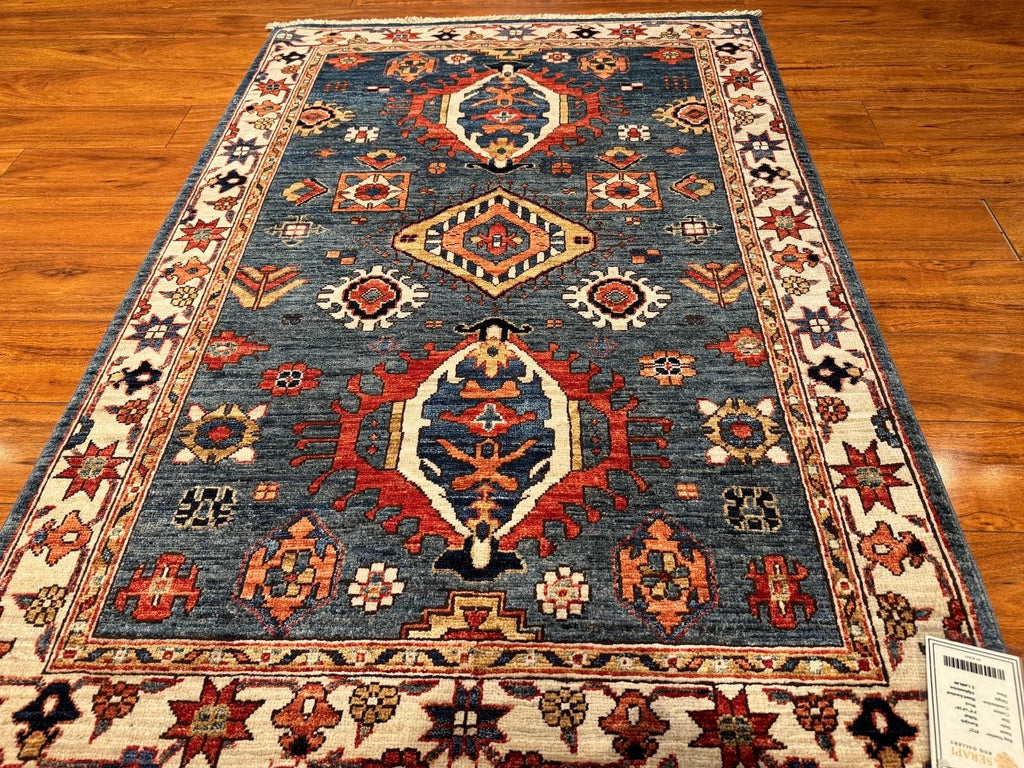 3'4"x4'11" Karajeh, Tribal