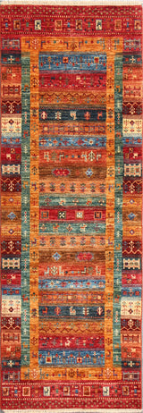 2'8"x8' Gabbeh, Tribal