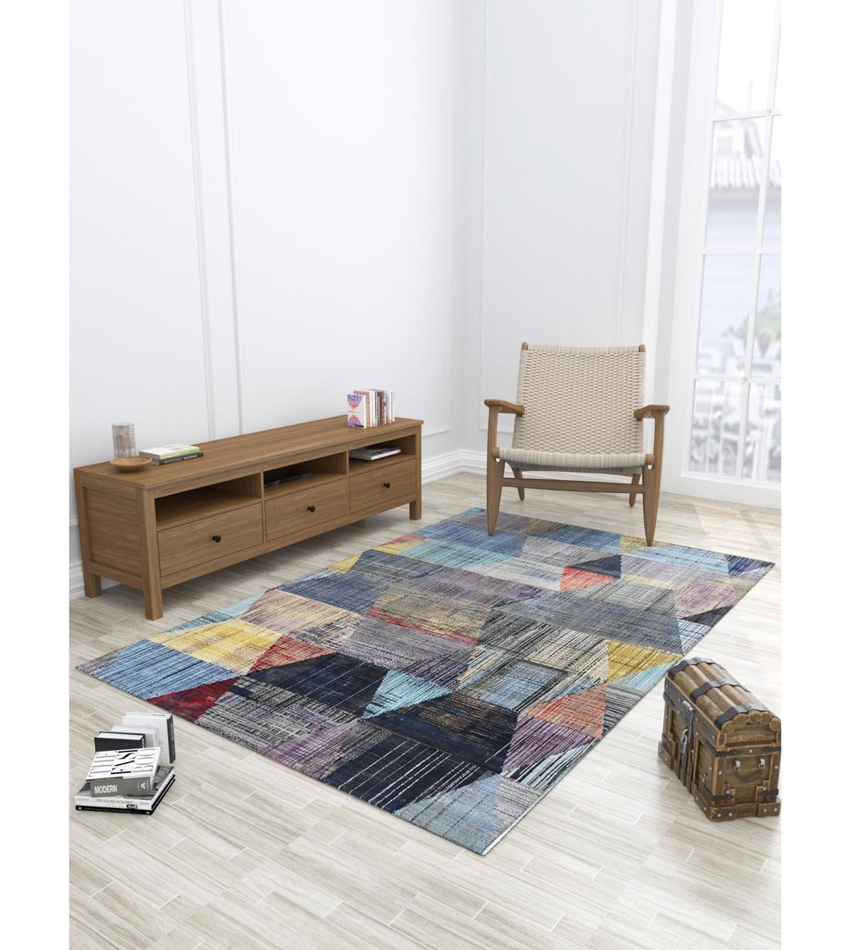 4'1"x5'11" Almas, Modern