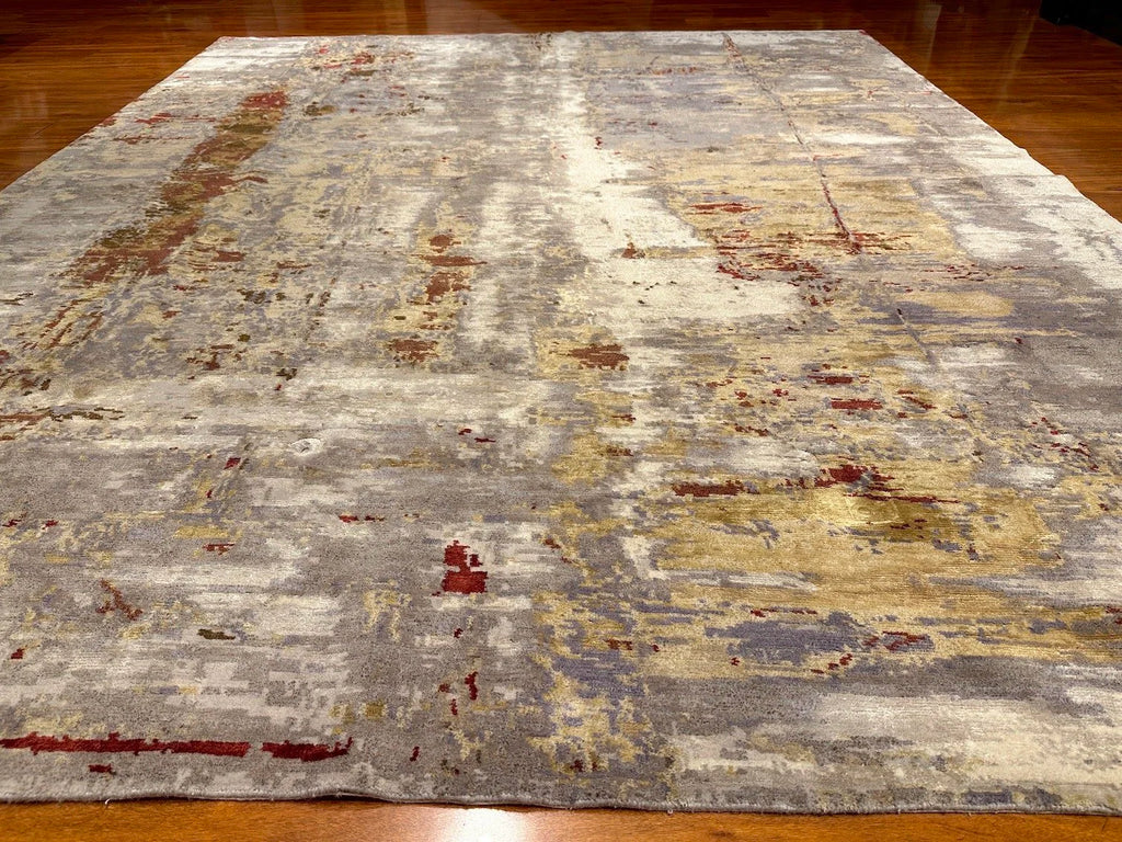 8'x10' Brushed Art, Modern