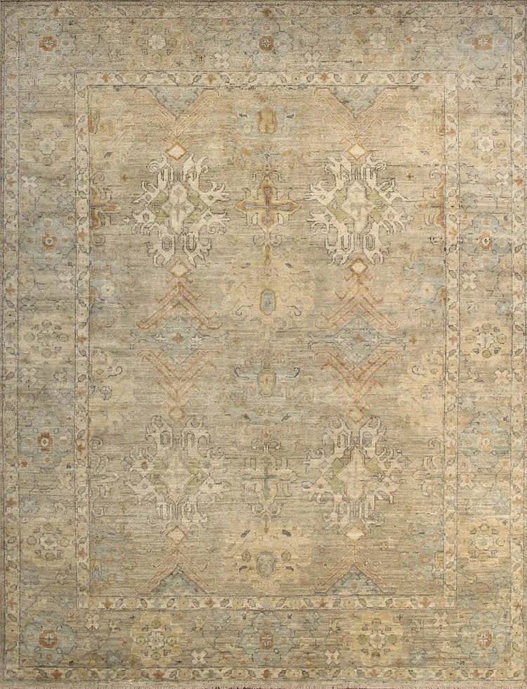 9x12 Oushak Pakistani Traditional Rug