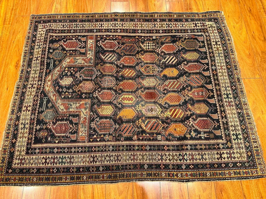 3' 5 X 5' 0" Shirvan, Antique