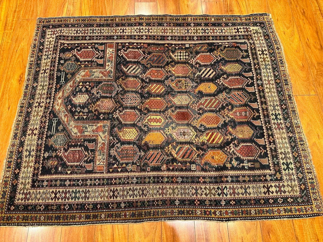 3' 5 X 5' 0" Shirvan, Antique