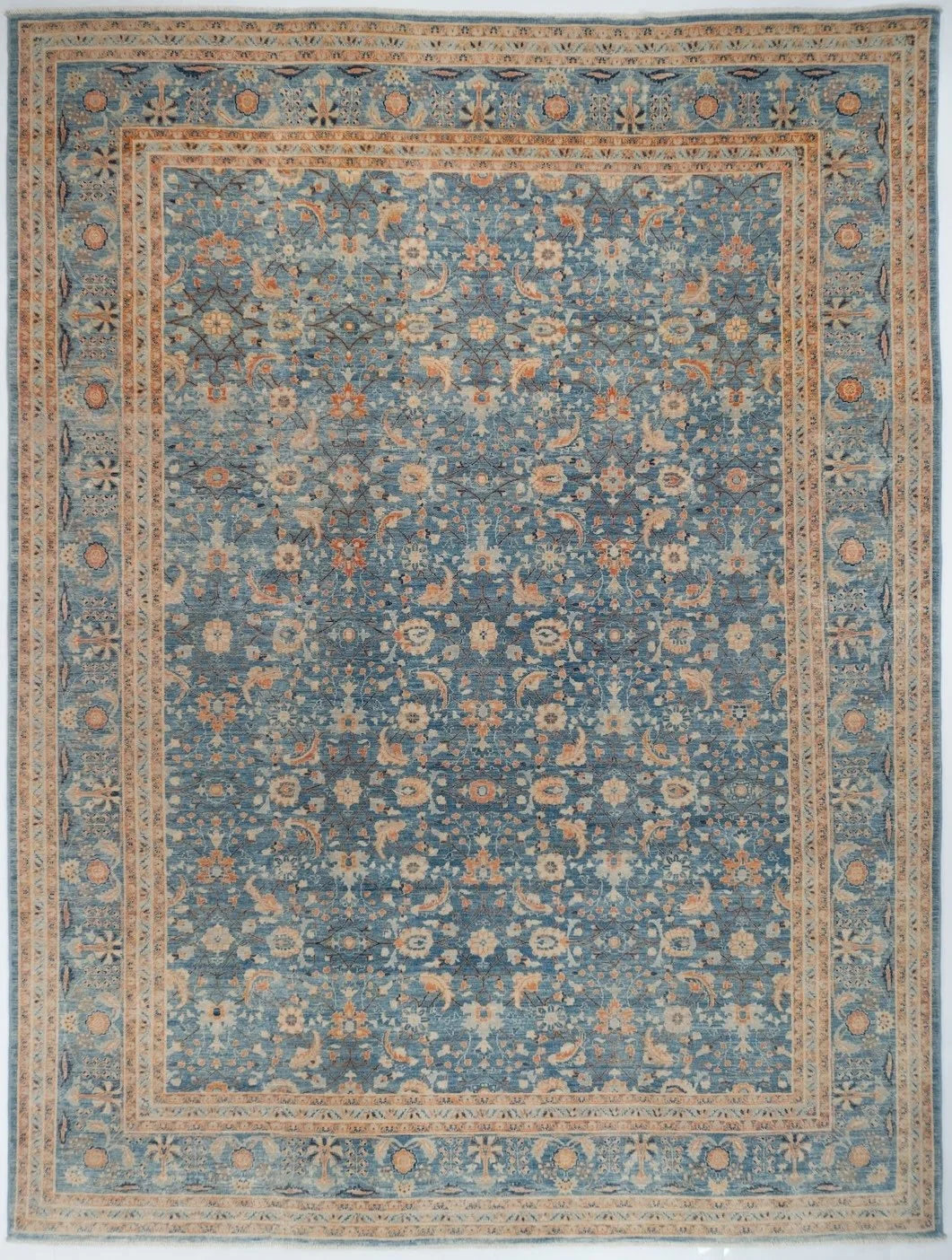 9x12 Tabriz Afghan Traditional Rug
